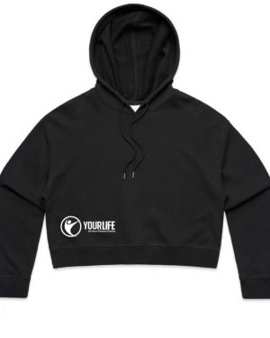 Your Life Cropped Hoodie